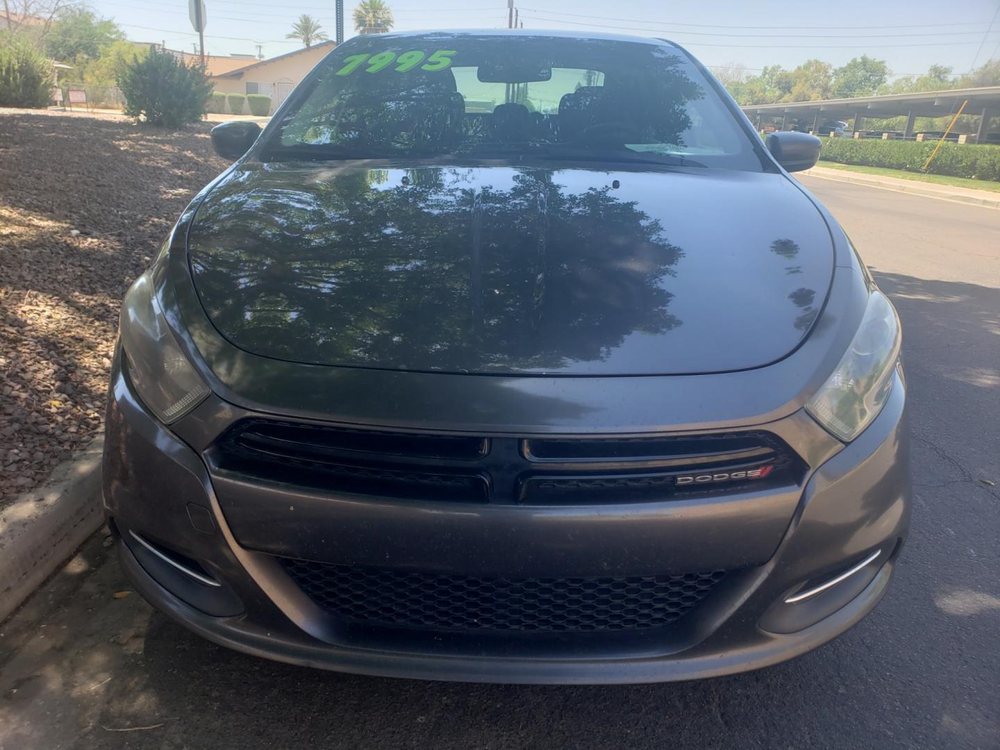 2015 /gray and black Dodge Dart SXT (1C3CDFBB5FD) with an 2.4L L4 DOHC 16V engine, 4-Speed Automatic transmission, located at 323 E Dunlap Ave., Phoenix, AZ, 85020, (602) 331-9000, 33.567677, -112.069000 - 2015 Dodge Dart,...... A Real Must See!!.... No accidents, Power everything, Ice cold ac, Clean Gray and Black interior with Black cloth seats in near perfect condition, power windows, power door locks, Stereo/CD Player, Phone sync, Bluetooth, clean Arizona title, Runs and Drives Excellent. Very cle - Photo#1